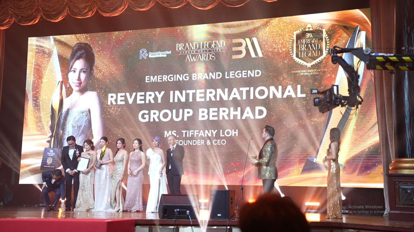 Revery Biomedical Group - Top10asia Celebrating Excellence: The Brand Legend Awards Shine Bright in Kuala Lumpur